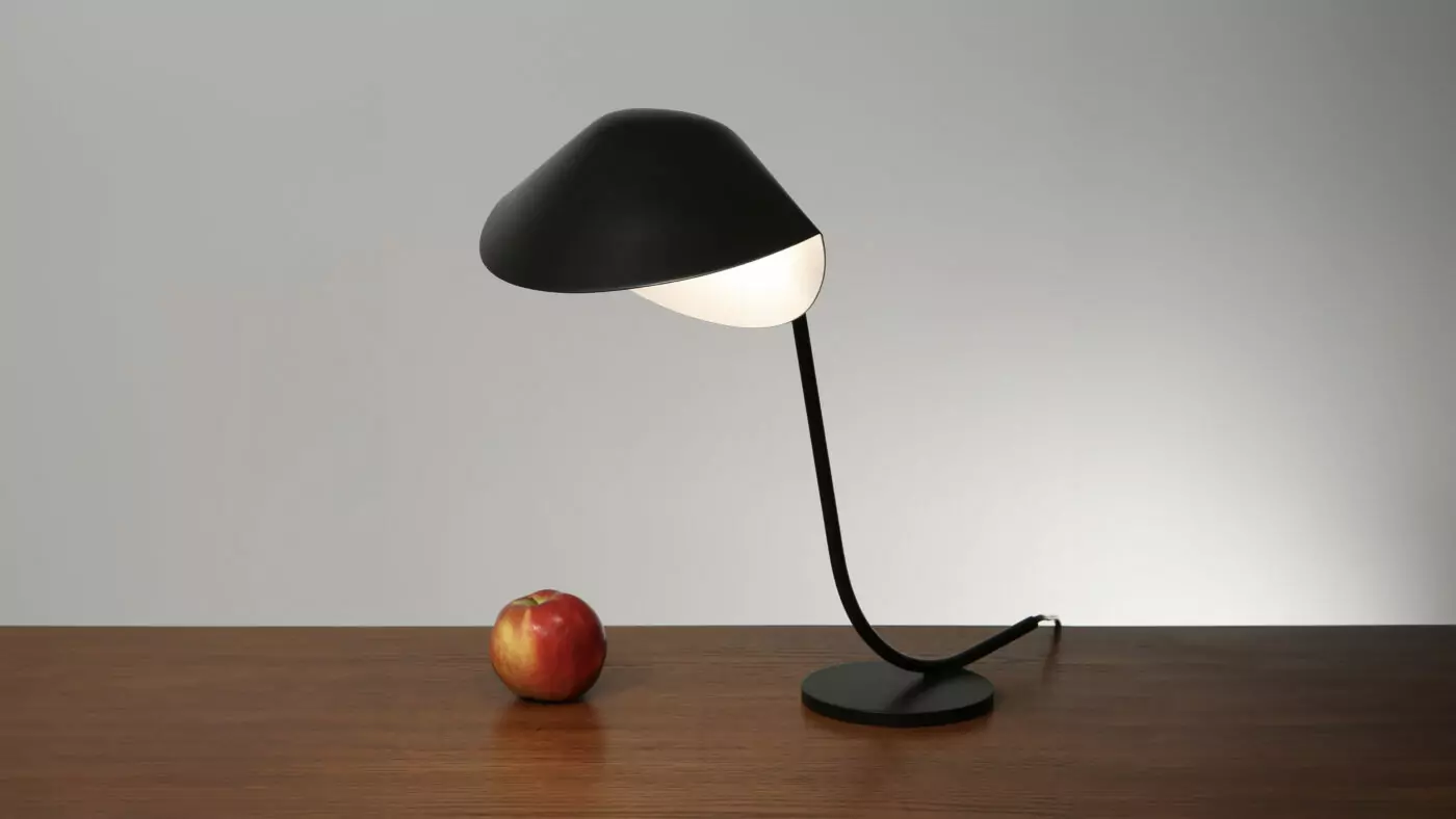 Éclairage Lampe De Bureau Antony Serge Mouille avec un design moderne et épuré, parfait pour votre intérieur